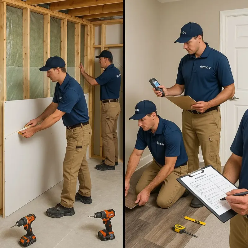 Repairs and Reconstruction process in Brantley County, GA
