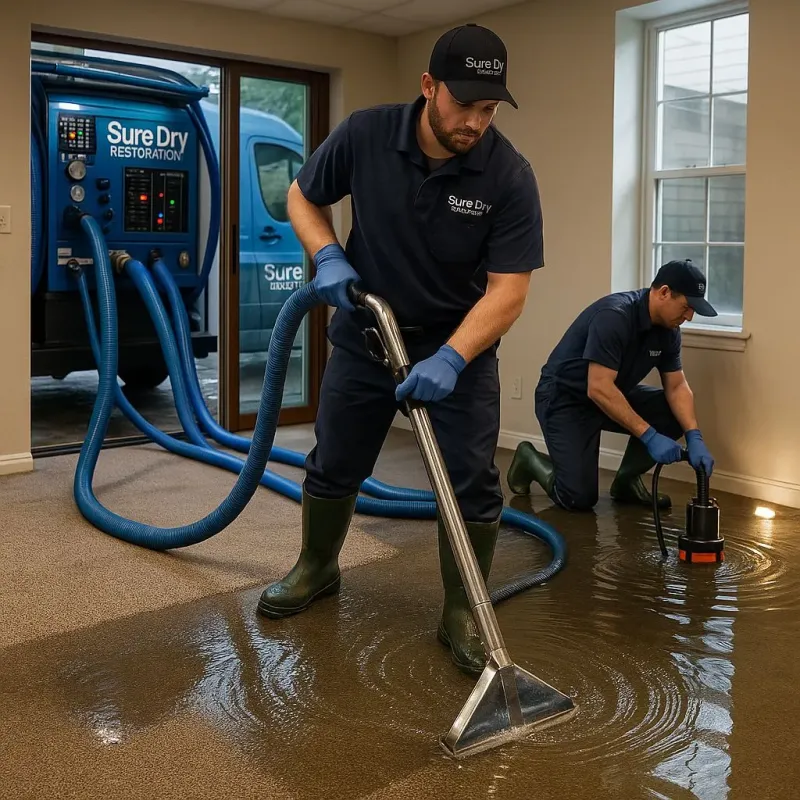 Water Extraction and Removal process in Brantley County, GA